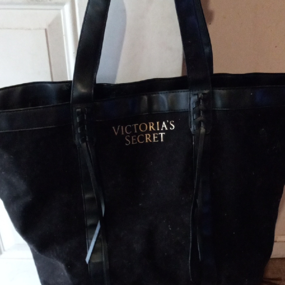 Victoria's Secret Black Tote Bag